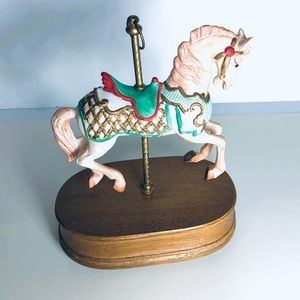 Carousel Ceramics Musical Memories Figurine Home Decor